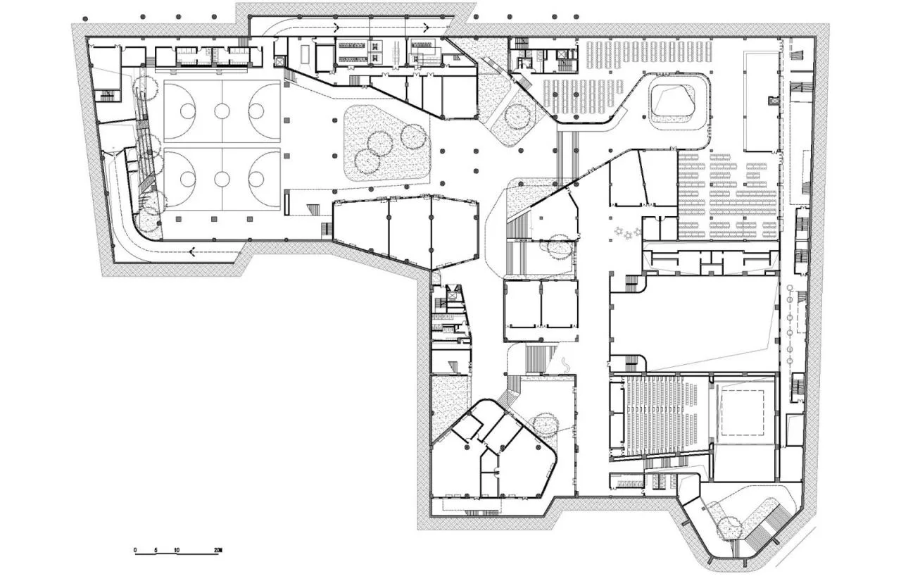 BIM Architecture | Shangxing School/Fifth Building, Bao'an District, Shenzhen