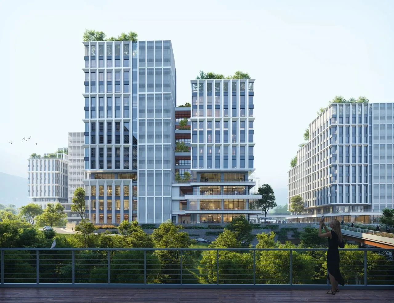 BIM Architecture | I heard there are many industrial park projects now.../Qicheng Design
