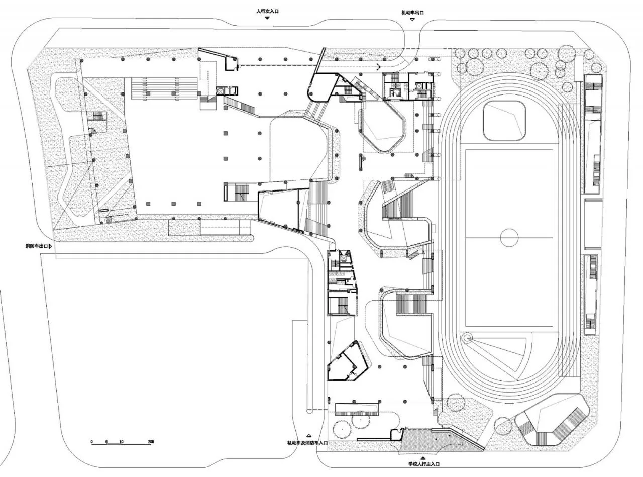 BIM Architecture | Shangxing School/Fifth Building, Bao'an District, Shenzhen