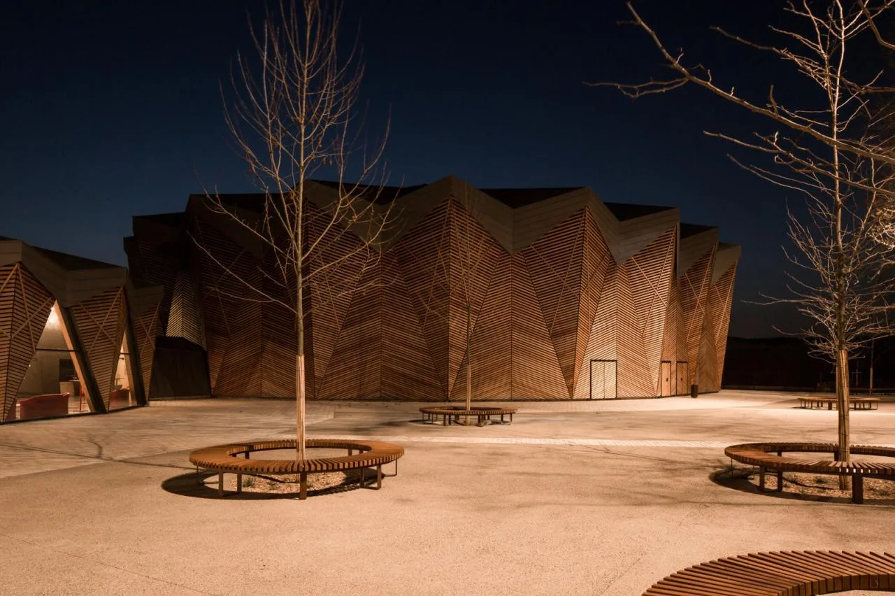 BIM Architecture | Circus style Architecture, Domaine de Bayssan Theater/K Architecture