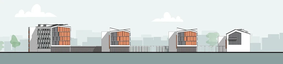 BIM Architecture | Zhaoxiang Kangning Maintenance Institute Architectural Design - Welcome to the Free Old Soul/Shanghai Jiuli Architectural Firm