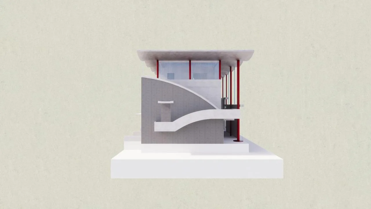 BIM Architecture | Rain House/Come to Architectural Design Studio