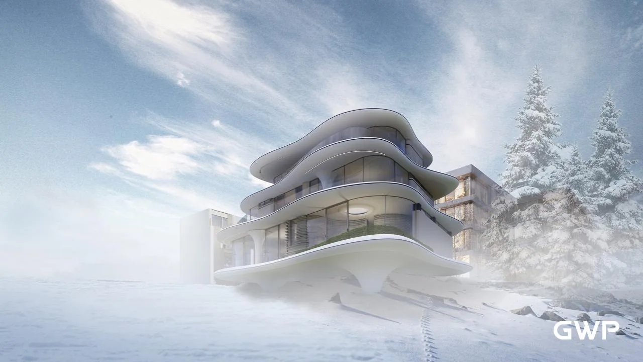 BIM Architecture | Yunzhiwu · Hokkaido Hot Spring Resort Hotel/GWP