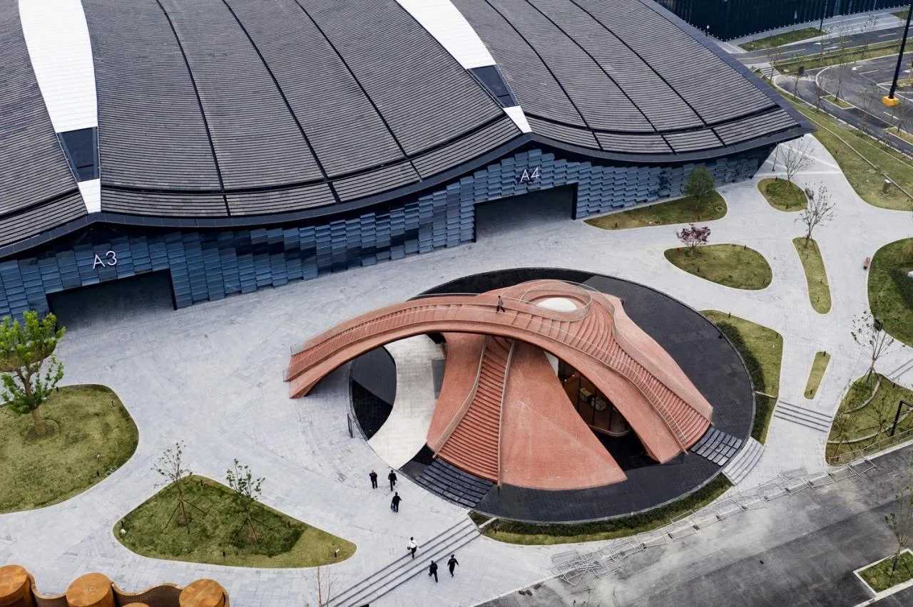 BIM Architecture | Wuzhen 'Light of the Internet' Expo Center/Chuangmeng International+Yizao Technology