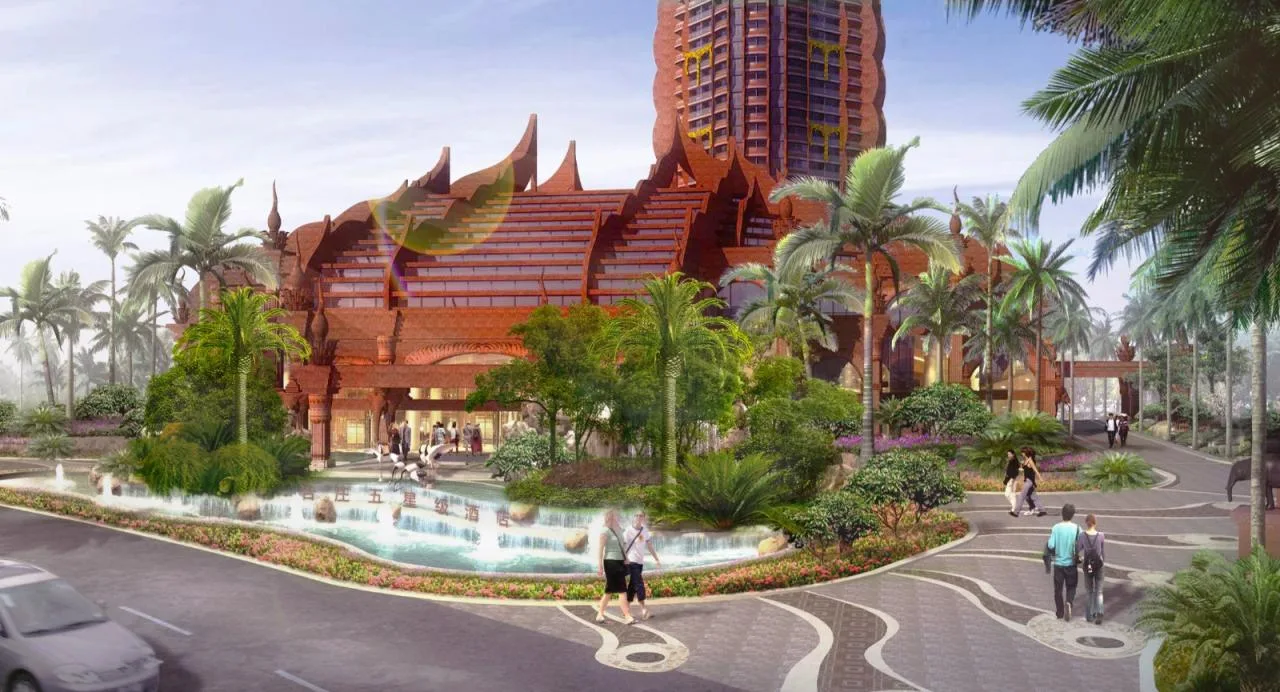 BIM Architecture | 'Flowers in the Rainforest': Xishuangbanna Jinglan International Conference Resort Hotel/Gangya Architecture+Local Practice (Guangzhou)