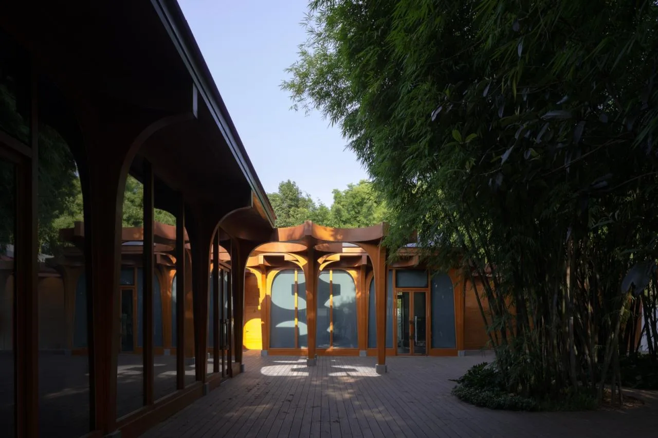 BIM Architecture | China Pavilion of China Italy Cultural and Art Exchange Center/AOE Construction Team