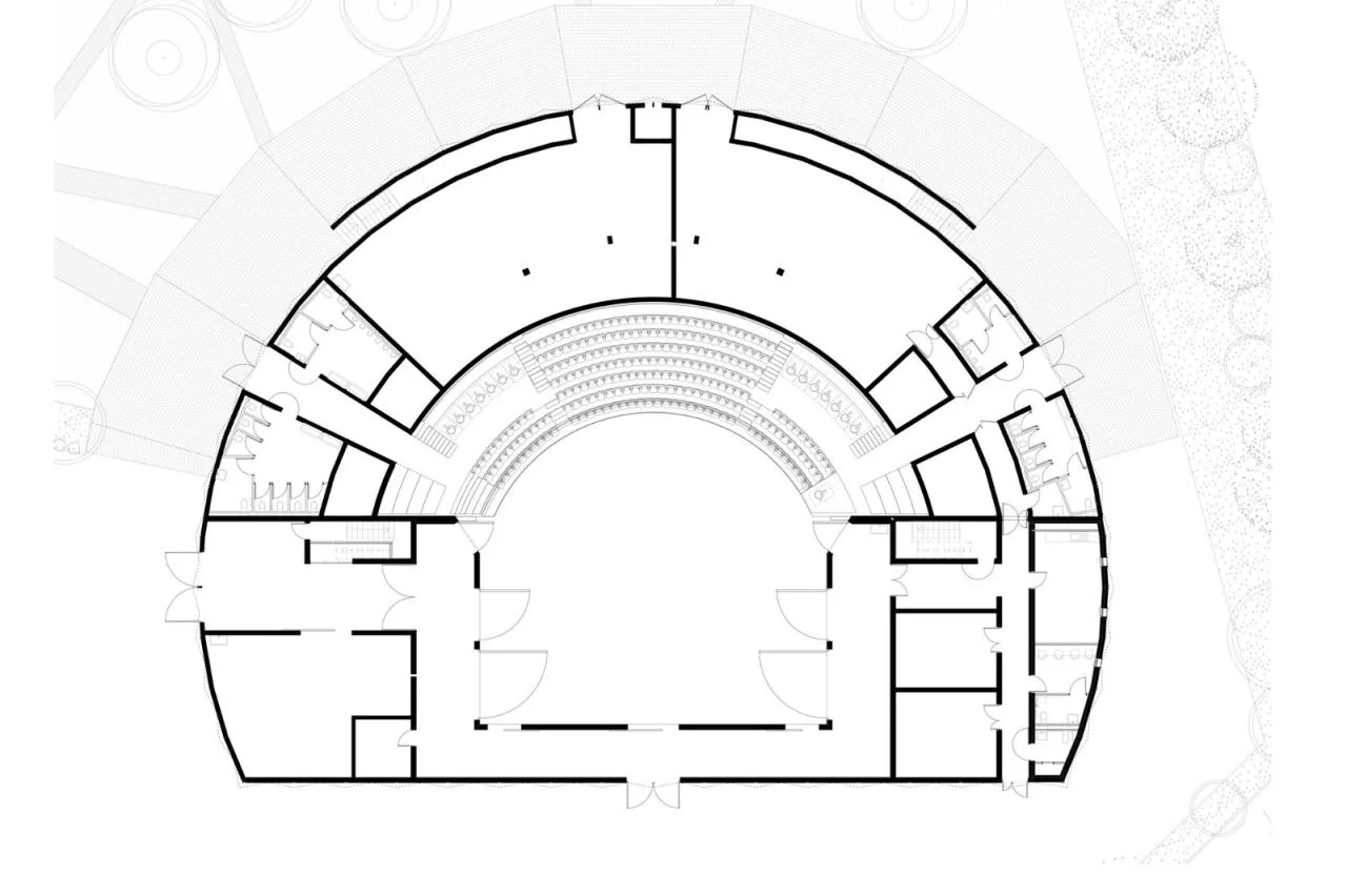 BIM Architecture | Circus style Architecture, Domaine de Bayssan Theater/K Architecture