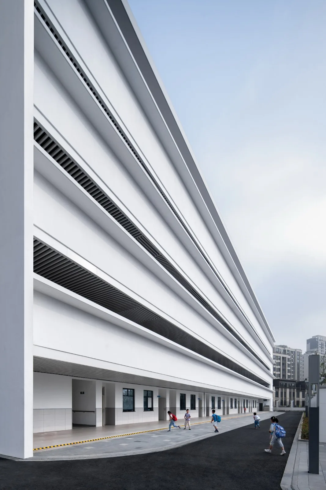 BIM Architecture | Dimension Transfer: Fengxi Elementary School/Mizhang Architecture