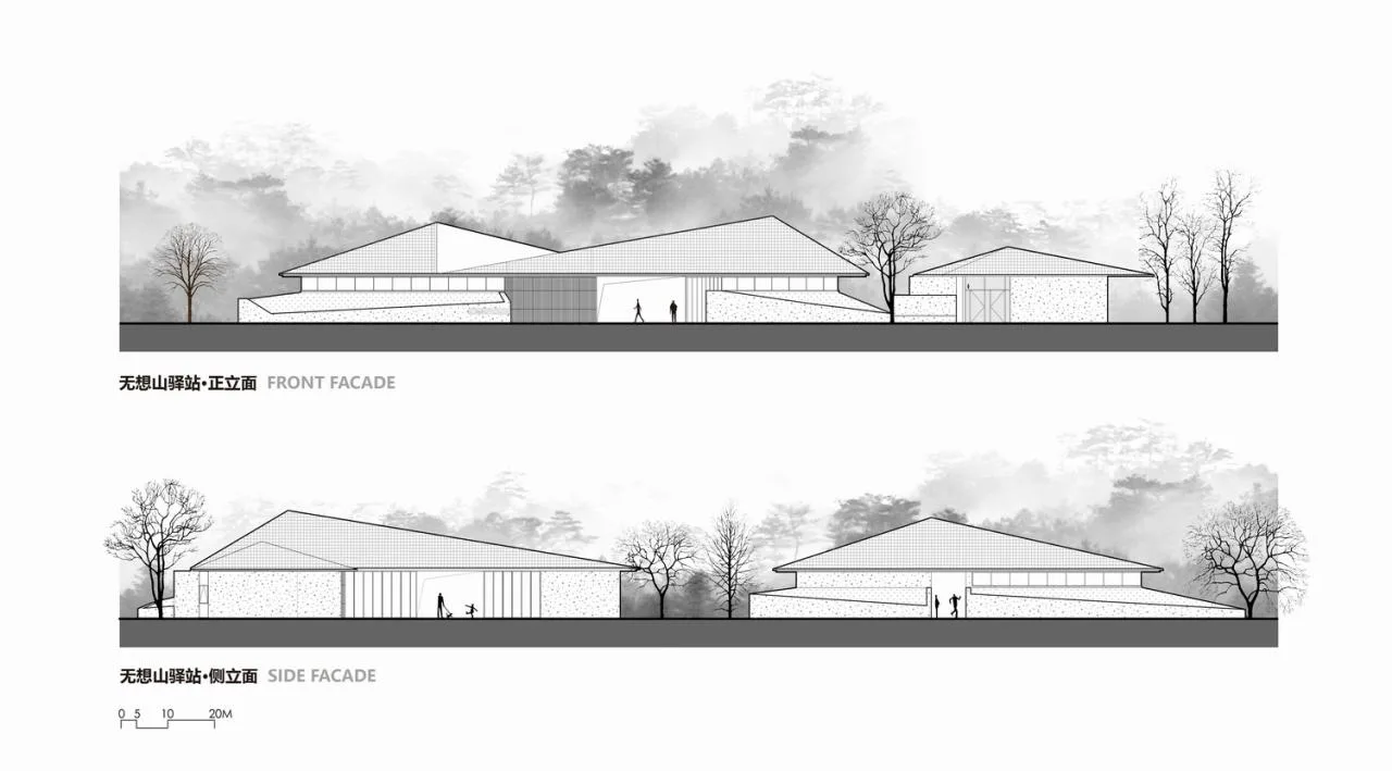 BIM Architecture | Wuxiangshan Qiuhu Station/Misi Architecture