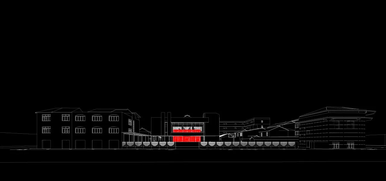 BIM Architecture | Rooted in! Growth! ——Pingle Ancient Town Theater Renovation/Thick Stone Design in Qionglai City