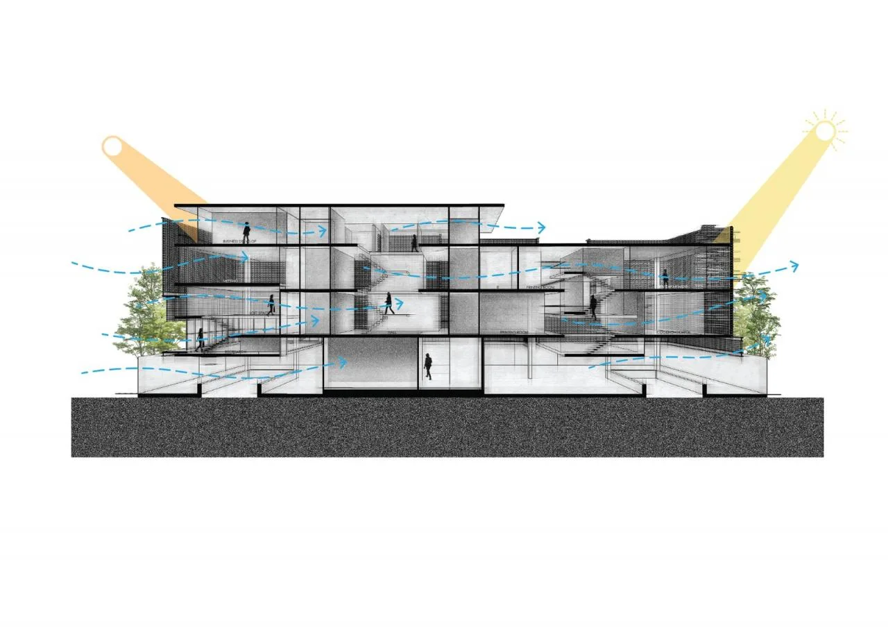 BIM Architecture | MTL Office/Junsekino Architect and Design