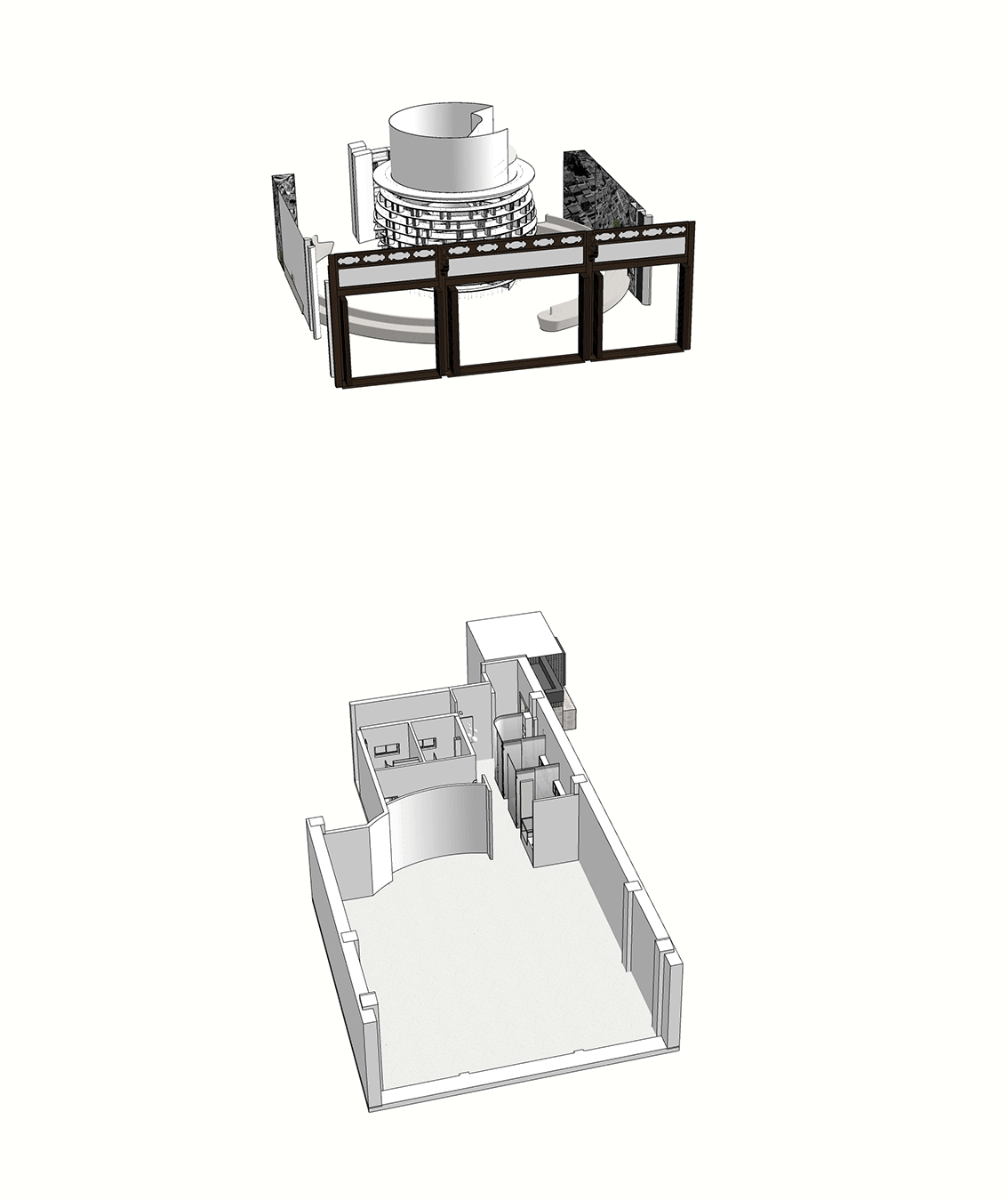 BIM Architecture | Symbiosis of the Times: 'Modern White'/Balanced Space Design in the Historical and Ancient Houses of Zhuzifang