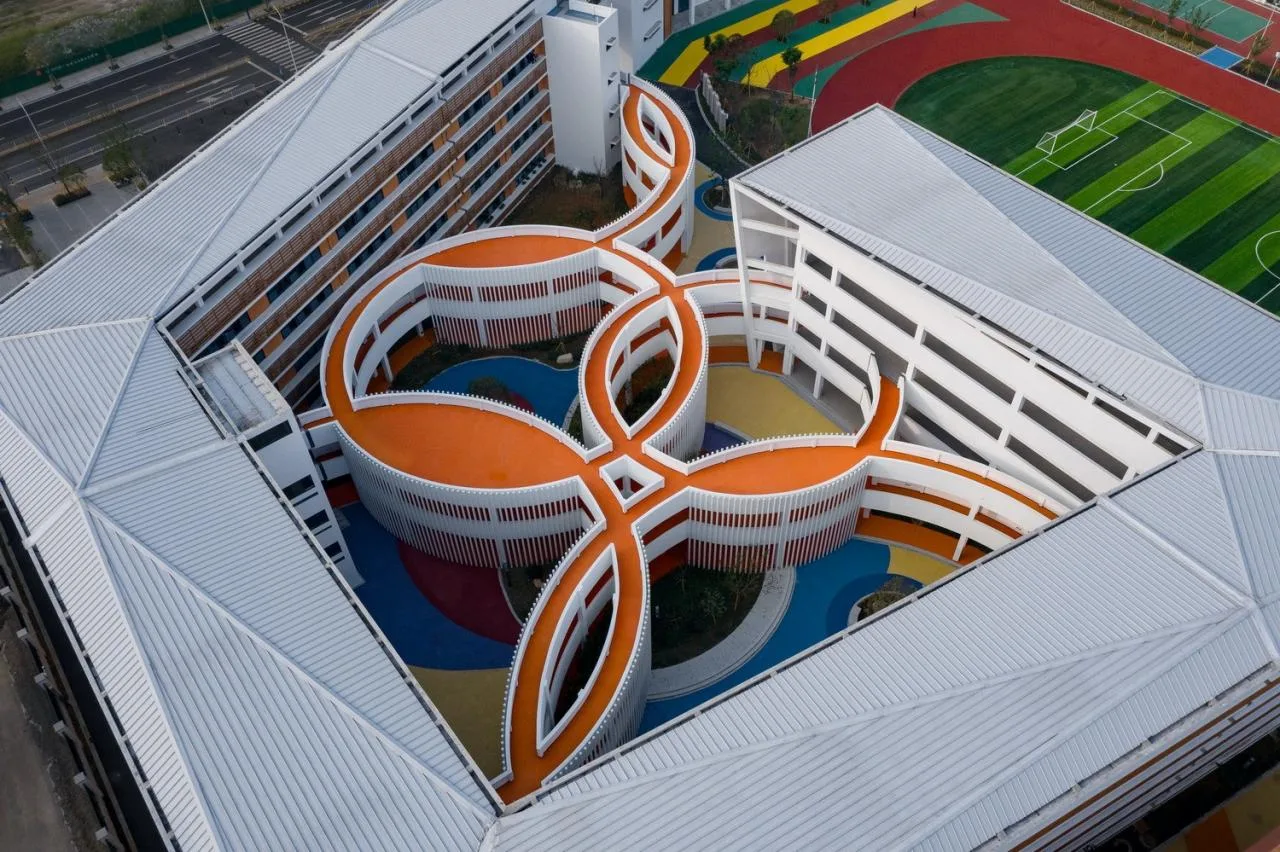 BIM Architecture | Dimension Transfer: Fengxi Elementary School/Mizhang Architecture