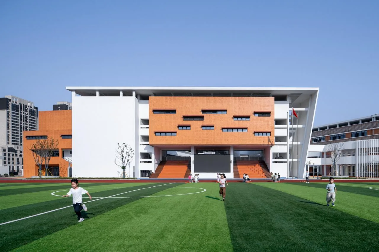 BIM Architecture | Dimension Transfer: Fengxi Elementary School/Mizhang Architecture