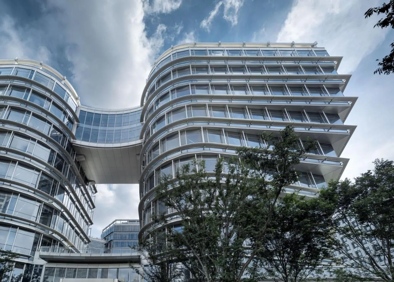 BIM Architecture | Shanghai Junkang Financial Plaza/Architectural Landscape Design