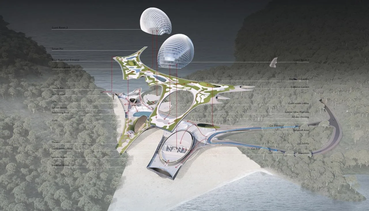 BIM Architecture | Sea Slug Hotel/SpActrum