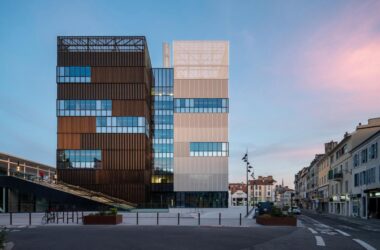 BIM Architecture: Black and White Design at the Republic of Pau Complex by Ameller Dubois, France-BIM WORLD