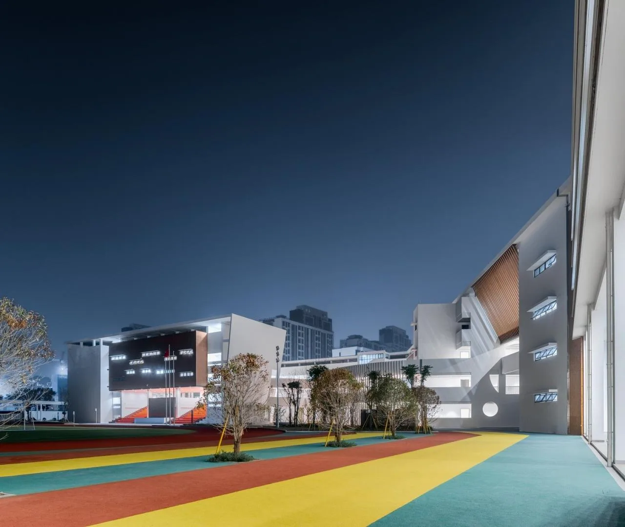 BIM Architecture | Dimension Transfer: Fengxi Elementary School/Mizhang Architecture