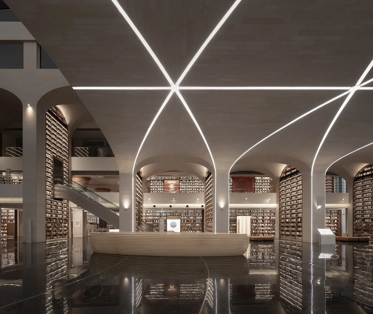 BIM Architecture | Dongtai Library Complex Renovation/ORIA and Rui Architecture