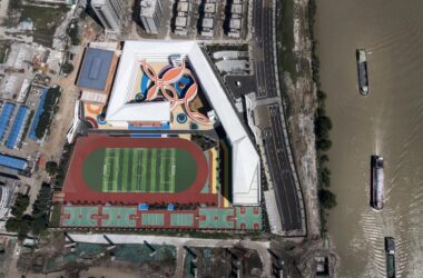 BIM Architecture and Dimension Transfer: Fengxi Elementary School by Mizhang Architecture-BIM WORLD