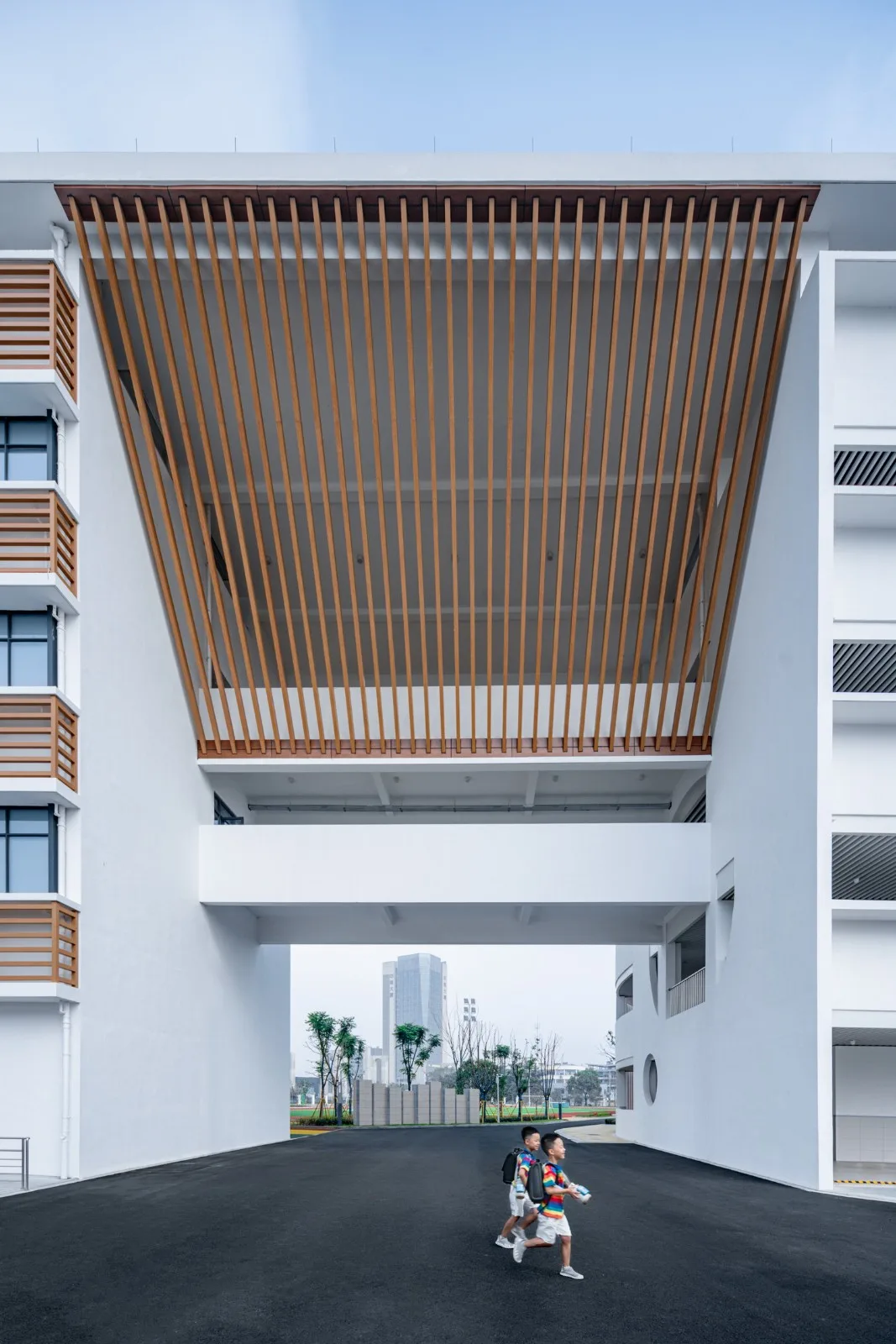 BIM Architecture | Dimension Transfer: Fengxi Elementary School/Mizhang Architecture