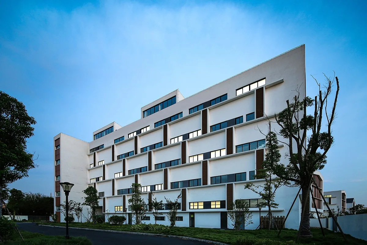BIM Architecture | Zhaoxiang Kangning Maintenance Institute Architectural Design - Welcome to the Free Old Soul/Shanghai Jiuli Architectural Firm