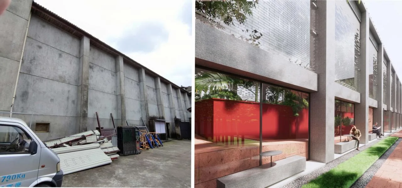 BIM Architecture | Rooted in! Growth! ——Pingle Ancient Town Theater Renovation/Thick Stone Design in Qionglai City
