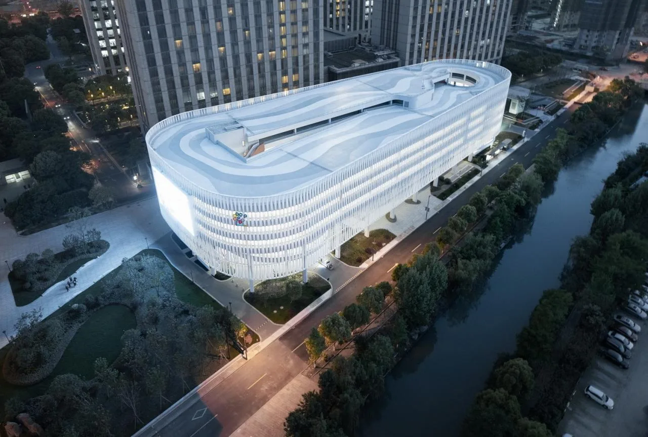 BIM Architecture | Reverse Attack from Parking Buildings: Hangzhou Qiantou Haida Parking Building/Zhejiang University Architectural Design and Research Institute Co., Ltd