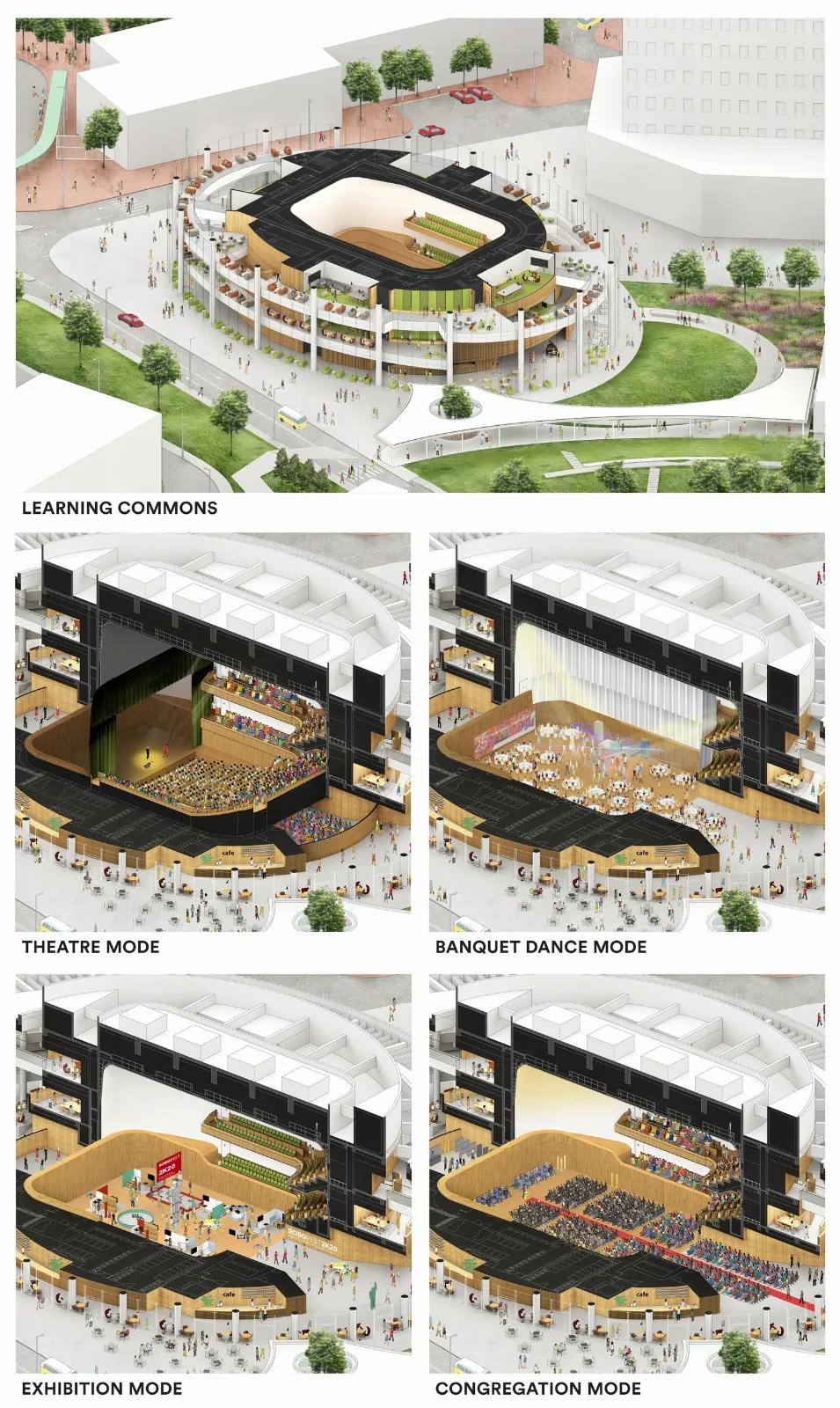 BIM Architecture | Hong Kong Shaw Performing Arts Centre/Henning Larsen