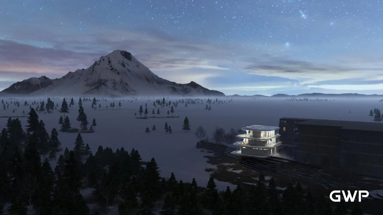 BIM Architecture | Yunzhiwu · Hokkaido Hot Spring Resort Hotel/GWP