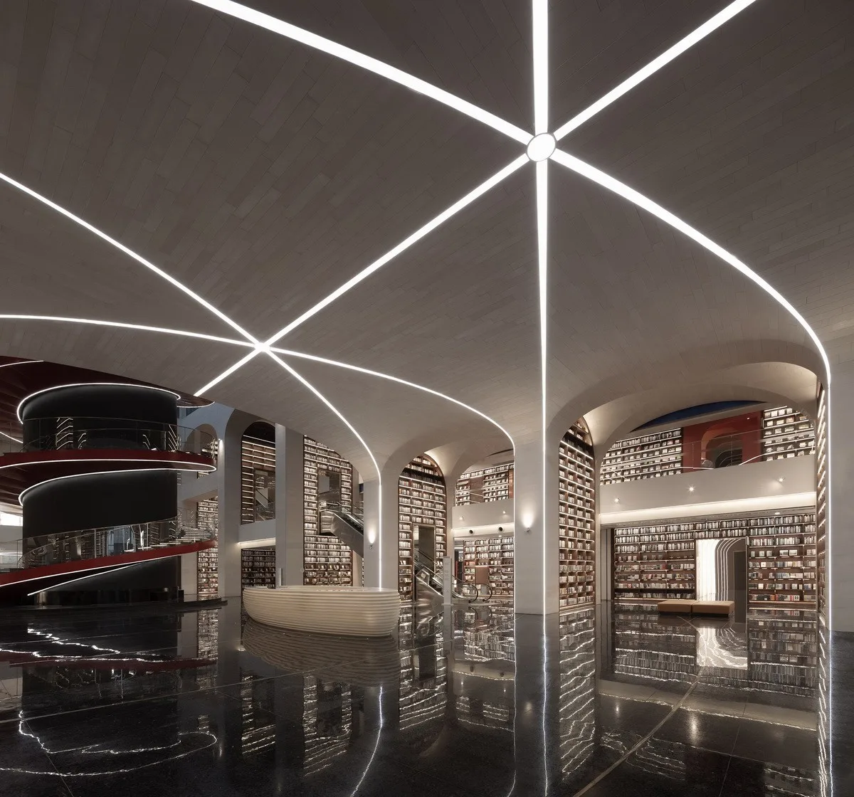 BIM Architecture | Dongtai Library Complex Renovation/ORIA and Rui Architecture