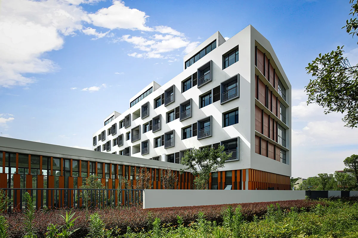 BIM Architecture | Zhaoxiang Kangning Maintenance Institute Architectural Design - Welcome to the Free Old Soul/Shanghai Jiuli Architectural Firm