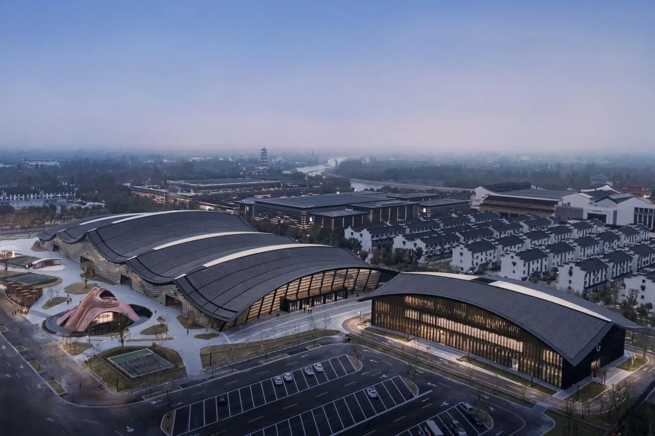 BIM Architecture | Wuzhen 'Light of the Internet' Expo Center/Chuangmeng International+Yizao Technology