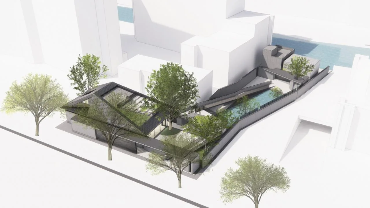 Perspective view | Jiaxing Old Construction Committee Station
