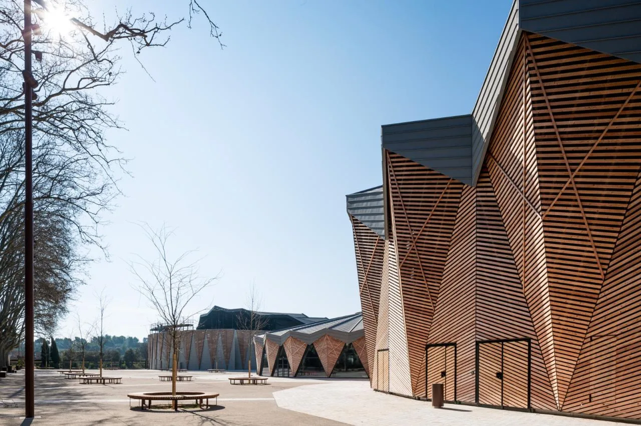 BIM Architecture | Circus style Architecture, Domaine de Bayssan Theater/K Architecture