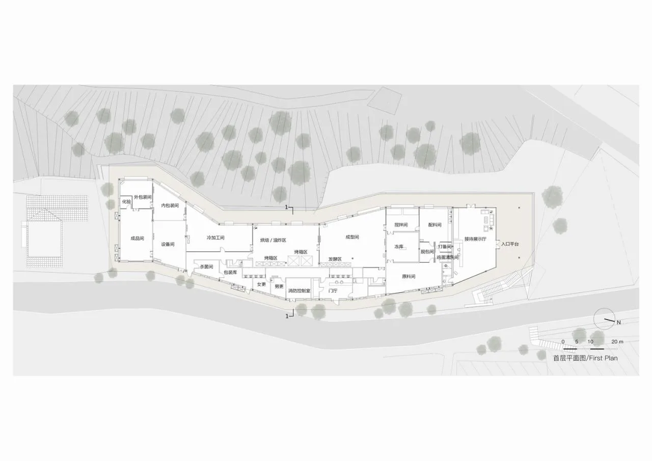 BIM Architecture | Building a Shared Factory/Time Space Building with Peaks on an Abandoned Chicken Shed on a Half Cliff