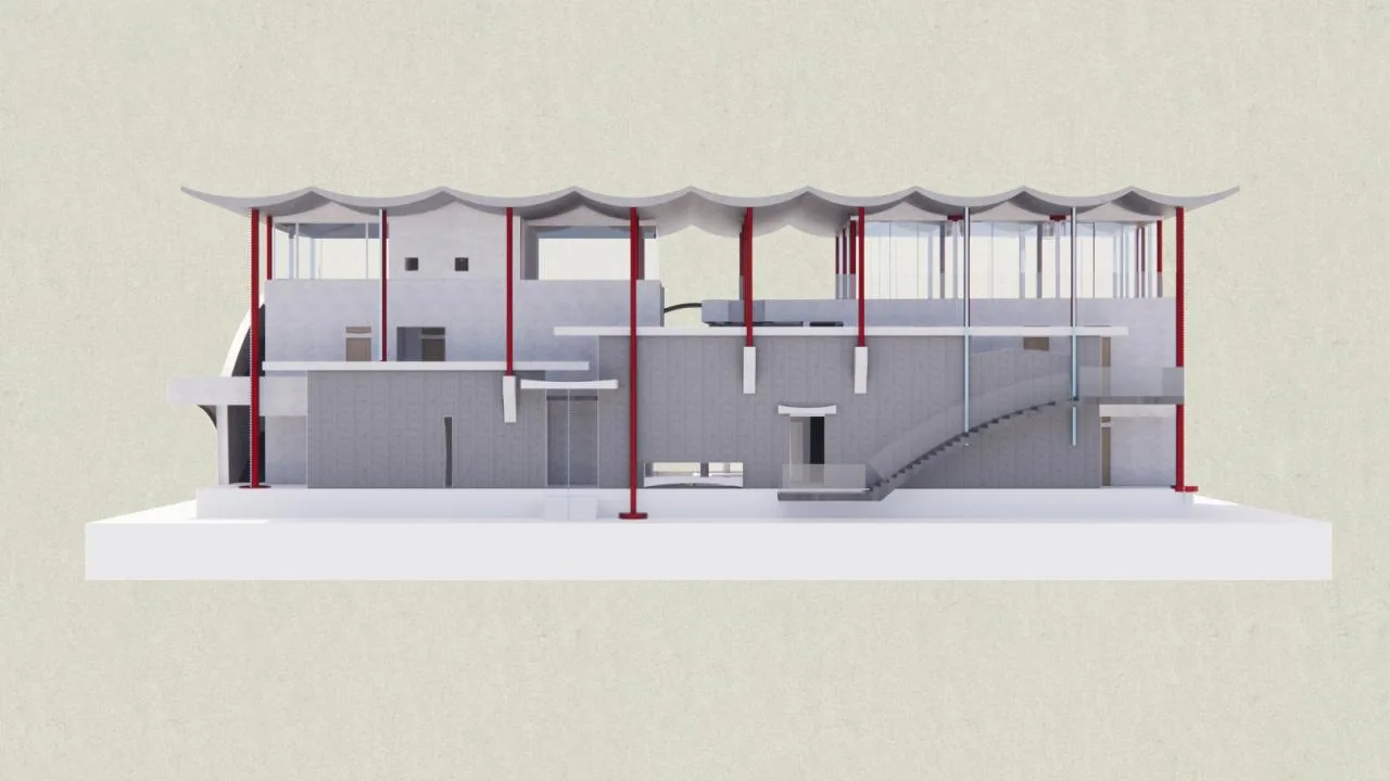 BIM Architecture | Rain House/Come to Architectural Design Studio