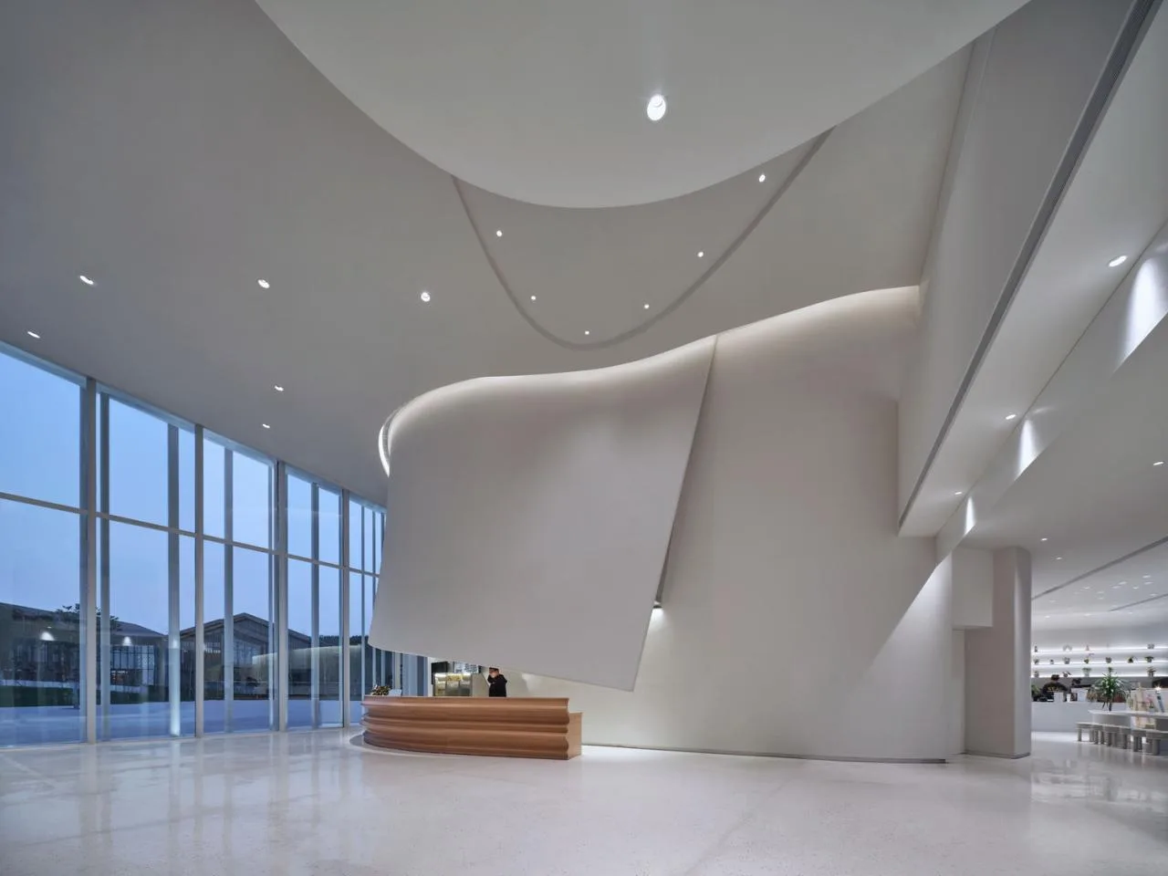 BIM Architecture | Zangma Mountain Flying Carpet: Parent Child Activity Center/Qicheng Design