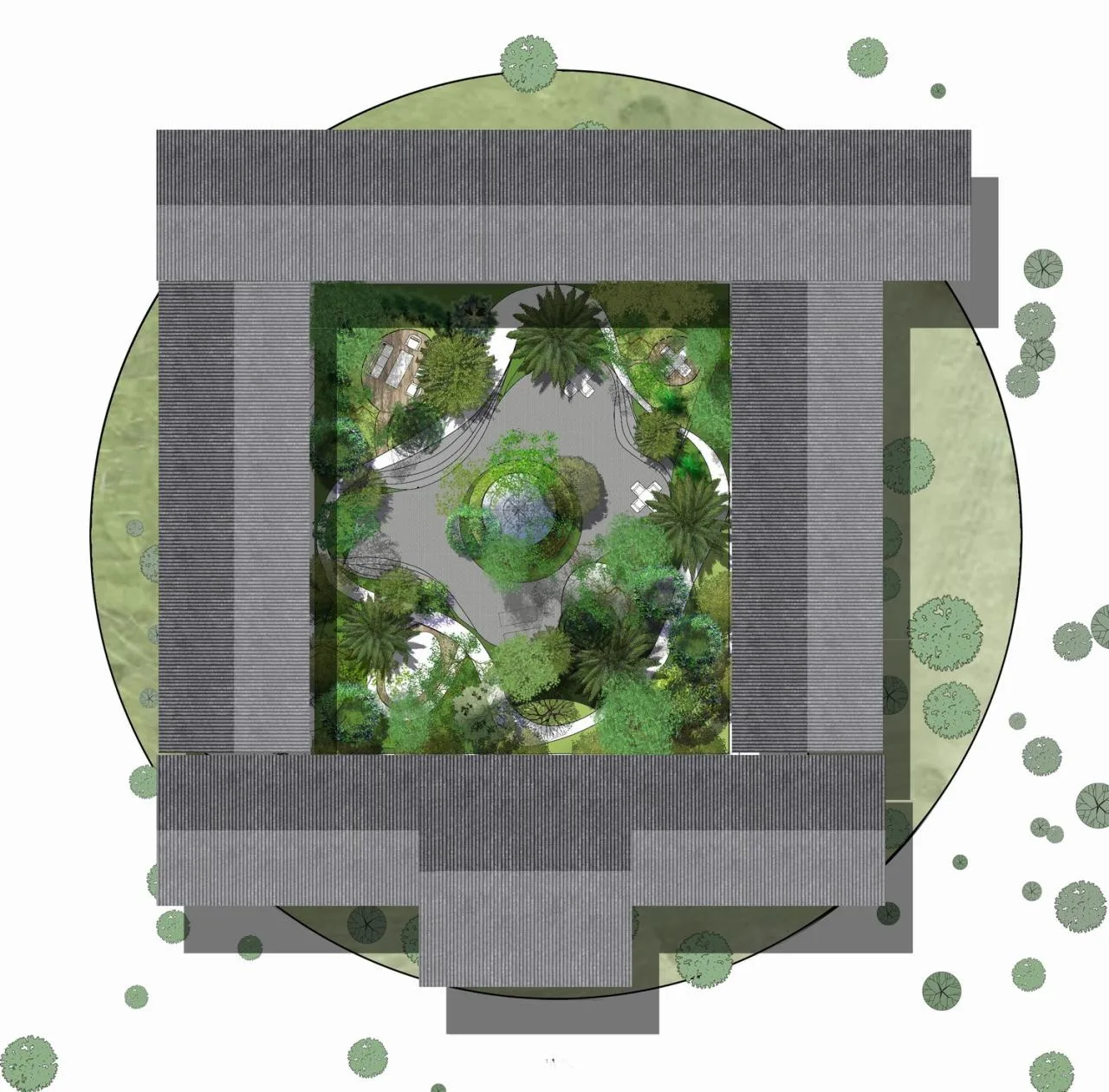 BIM Architecture | Upgrade and Renovation of Traditional Chinese Four courtyard Humanistic Office Complex/Beijing Zhongde Architecture Design