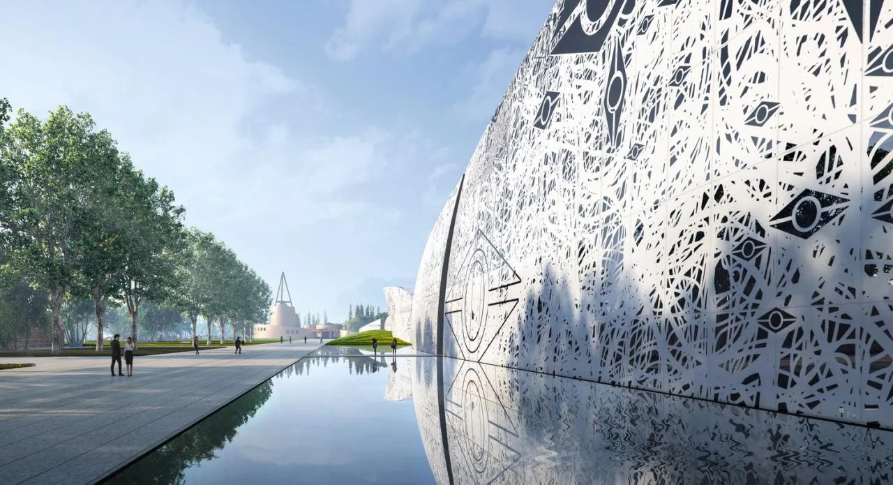 BIM Architecture | Gu Shu Yu Zhang: Scheme Design for the New Building of Sanxingdui Museum/Beijing Institute of Architectural Design and Research Co., Ltd