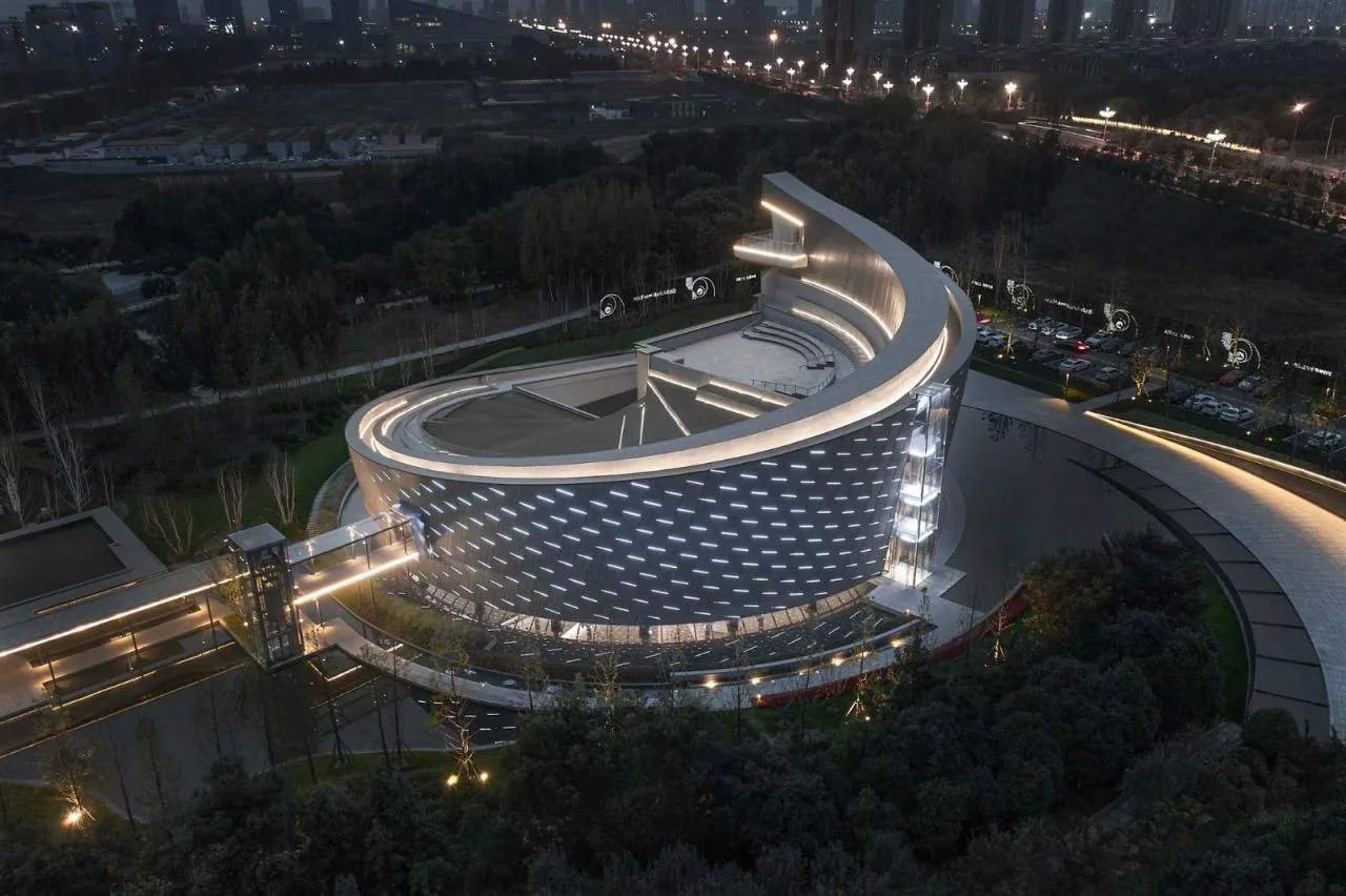 BIM Architecture | Jining Canal Culture and Art Center/Architectural Landscape Design