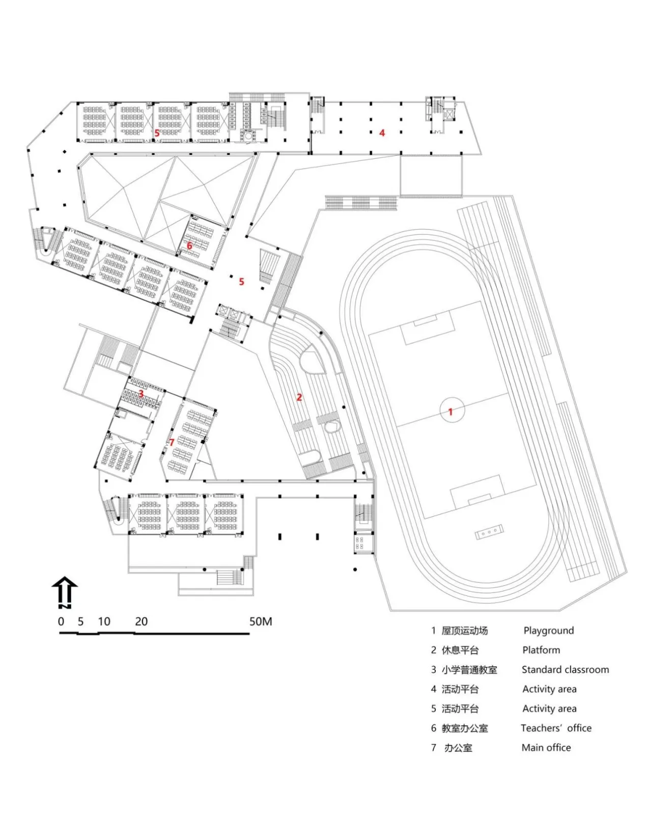 BIM Architecture | Rixin Primary School/Shendu Design in Pingshan District, Shenzhen