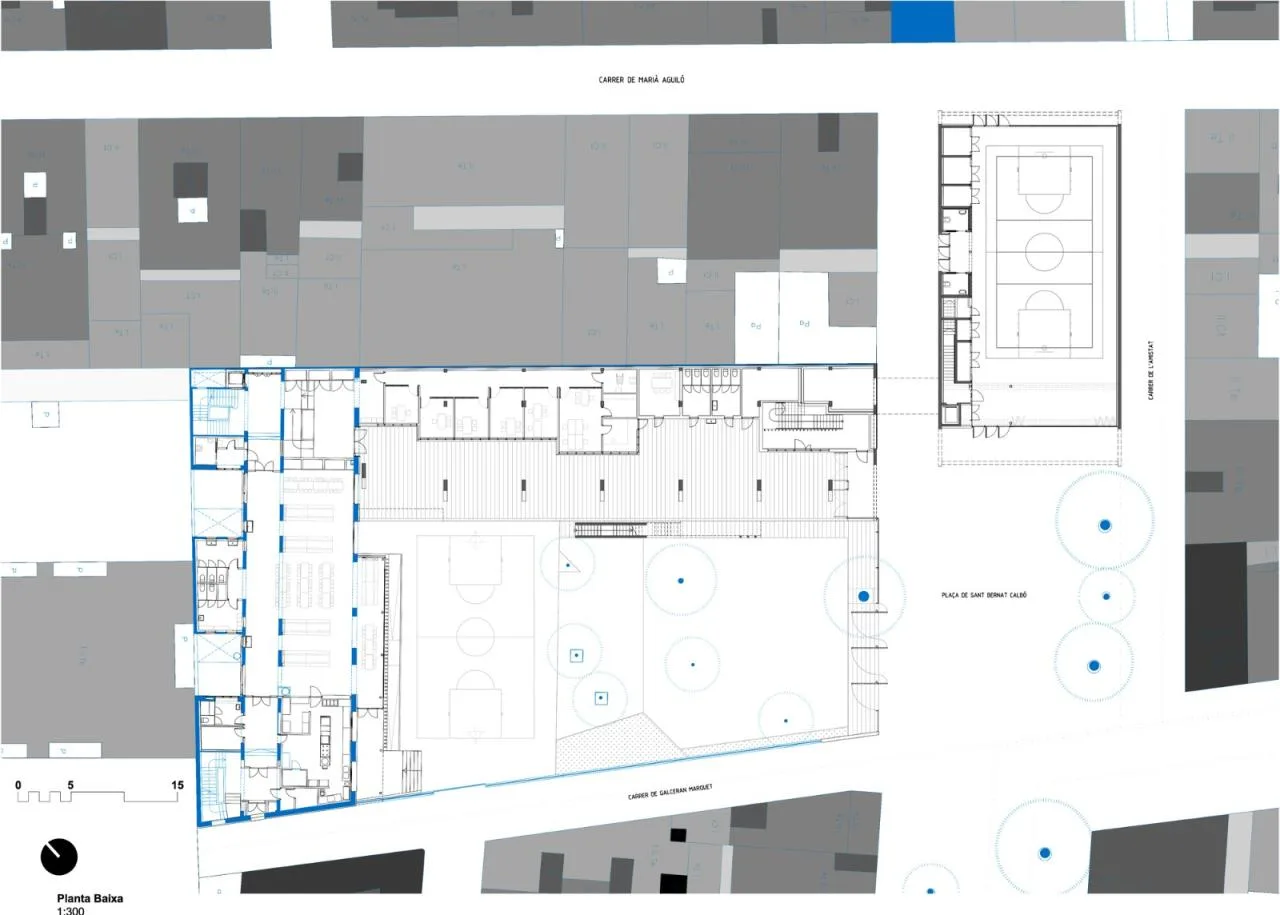 BIM Architecture | Primary School Expansion: Mar Bella School/SUMO arquitectes