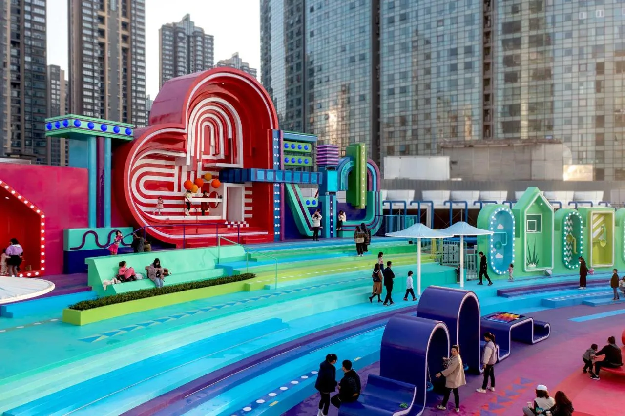 BIM Architecture | Roof Public Space Renovation: Above the Rainbow/Baizhu Architectural Design Consulting (Shanghai) Co., Ltd
