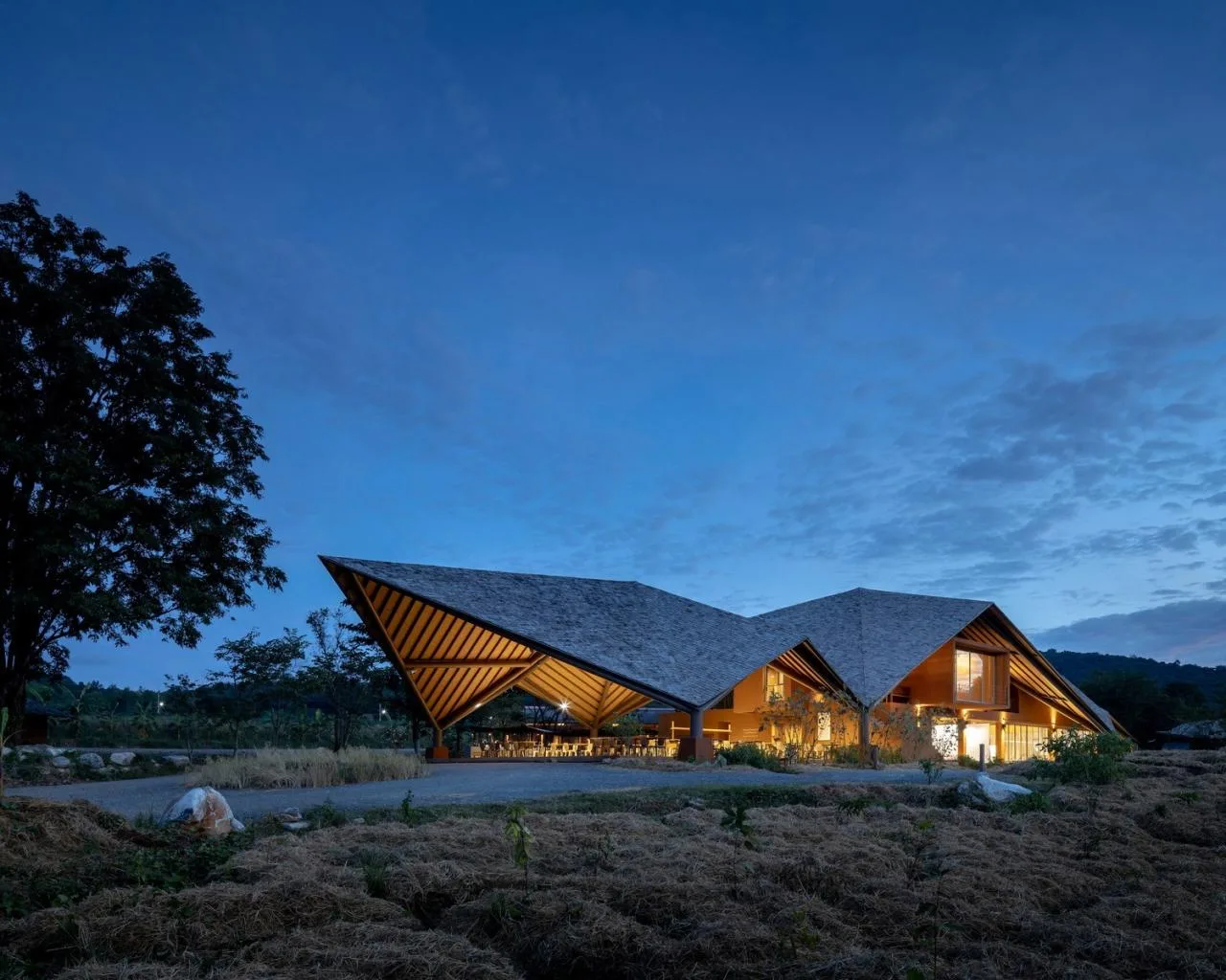 BIM Architecture | PANNAR Sustainable Economy and Agriculture Learning Center/Vin Varavarn Architecture Firm