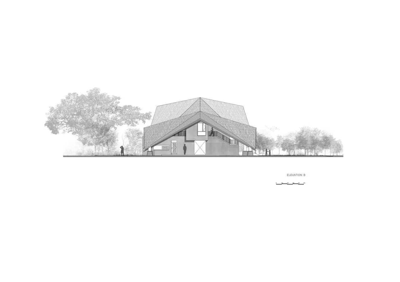 BIM Architecture | PANNAR Sustainable Economy and Agriculture Learning Center/Vin Varavarn Architecture Firm