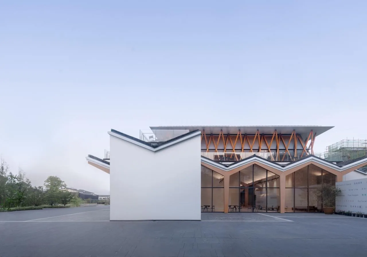 BIM Architecture | Market Art Museum - Stacked Form of Building 1 in Xitang East District/Landscape Architecture Firm