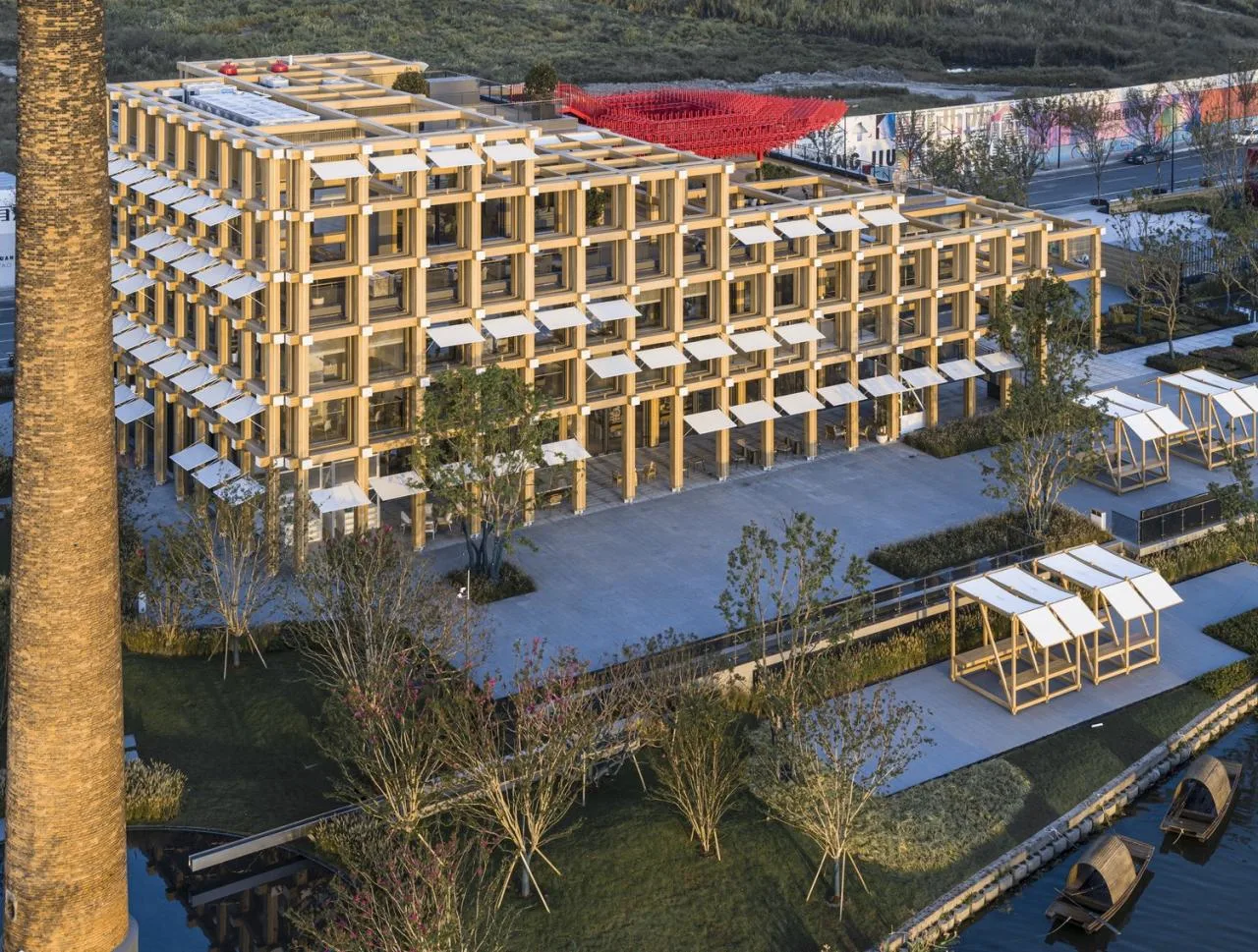 BIM Architecture | Shaoxing Huangjiu Town Reception Hall/Gad