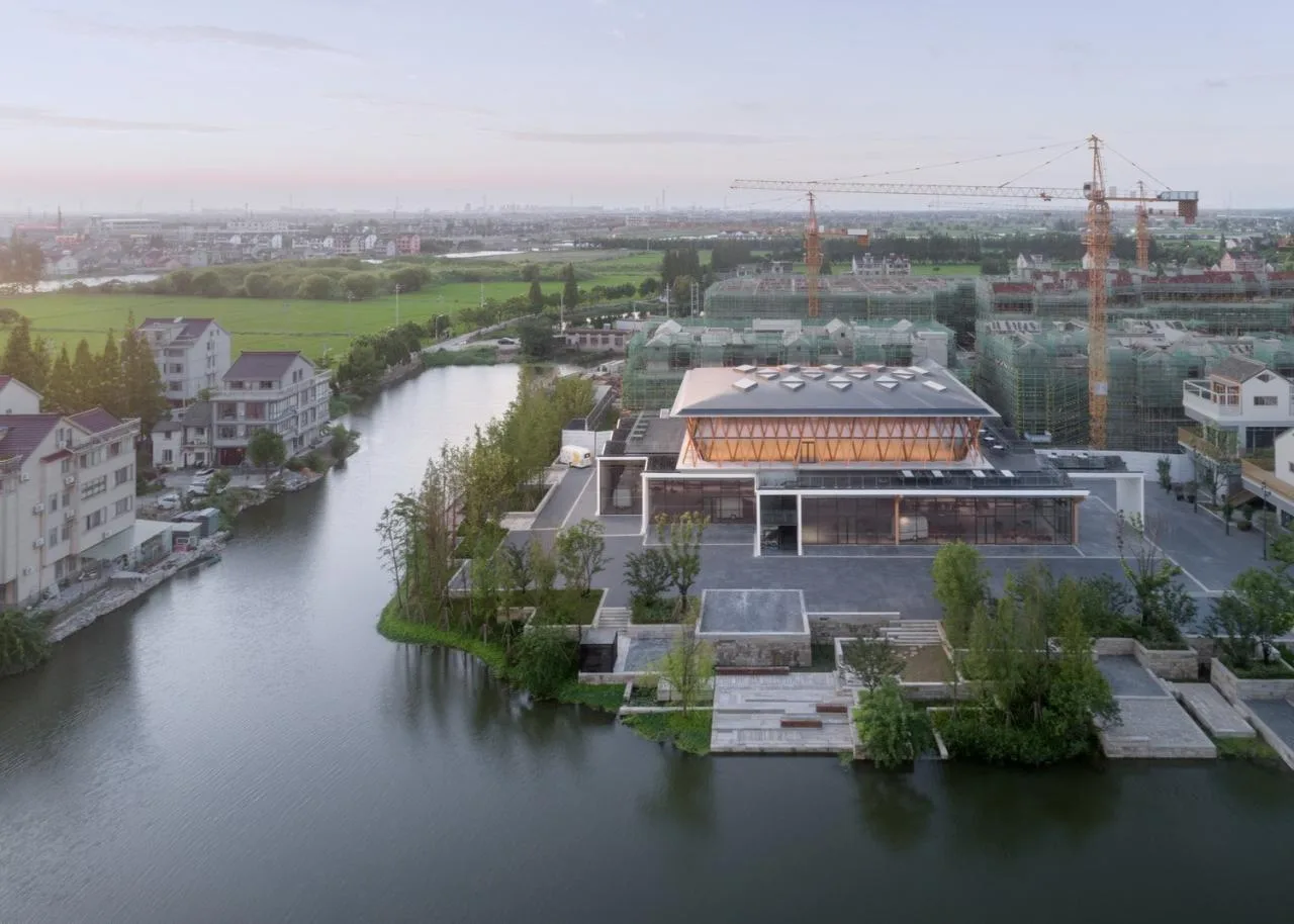 BIM Architecture | Market Art Museum - Stacked Form of Building 1 in Xitang East District/Landscape Architecture Firm