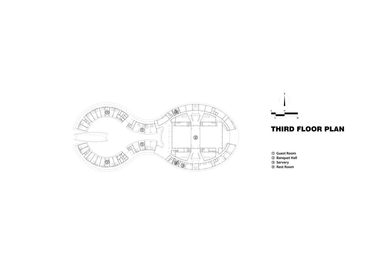 BIM Architecture | World Rural Tourism Congress Permanent Venue/Meter sized Building